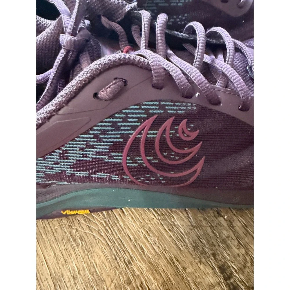 Topo Athletic MTN Racer 2 Trail Running Shoes Purple Teal Vibram Womens 9.5